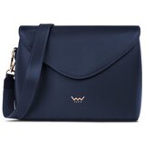 Vuch Kožna crossbody torba Byrsa Grace Dark Blue, 20 x 24 cm Slike