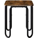  Stolić za kavu Dimljeni hrast 40 x 40 x 45 cm Konstruirano drvo | shoptok.hr