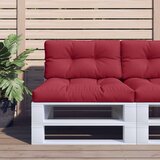  Jastuk za palete boja vina 80 x 40 x 12 cm od tkanine Cijene