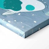  Slika - Fish on the waves 60x40 Na talijanskom platnu | shoptok.hr