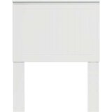  Vzglavje z vzglavjem Svetlo Belo 75 cm Konstruiran les, (5000108736) | Shoptok.si