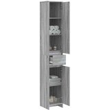  Kupaonski ormar Siva Sonoma 30 x 33 x 190 cm Konstruirano drvo | shoptok.hr