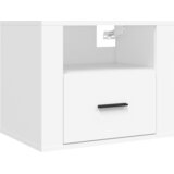  Zidni noćni ormarići 2 kom bijeli 50 x 36 x 40 cm | shoptok.hr