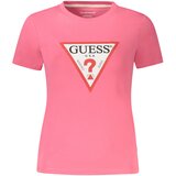 Guess Jeans WOMEN&#39;S SHORT SLEEVE T-SHIRT PINK | shoptok.hr