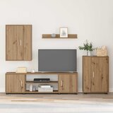  Set TV komoda Konstruirano drvo Cijene