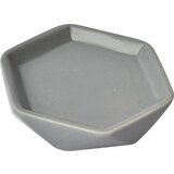 Tendance posuda za sapun dijamant 2X11,5 cm keramika, tamno siva Cene