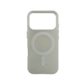  silikonska futrola magsafe fluro color iphone 17 pro bela | ePonuda.com