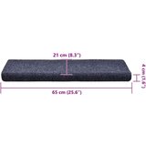 vidaXL Samoljepljivi otirači za stepenice 30 kom plave 65x21x4 cm | shoptok.hr