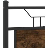 vidaXL Okvir kreveta bez madraca boja hrasta 120 x 200 cm drveni | shoptok.hr