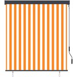  Vanjska roleta 140 x 250 cm bijelo-narančasta | Eponuda.ba
