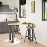  Noge za barski stol U-oblika 2 kom antracit 60 x (90-91) cm čelik | Eponuda.com