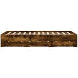  Okvir kreveta s ladicama boja hrasta 140x190 cm | shoptok.hr