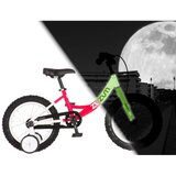 Zuzum 12 neon -1 neon pink bela dečiji bicikl Cene