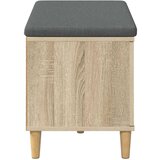  Haldna klop z blazino z vrati Sonoma hrast 80 x 38 x 46 cm, (5000155664) | Shoptok.si