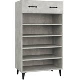 Ormarić za cipele boja betona 60x35x105 cm konstruirano drvo | shoptok.hr