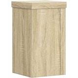 vidaXL Stojalo za rastline 2 kosa sonoma hrast 10x10x18 cm inž. les | Shoptok.si