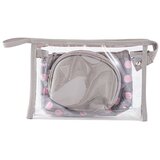 YESSS! set nesesera 3/2 sivo roze tufne | ePonuda.com