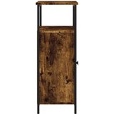  Komoda boja dimljenog hrasta 70 x 30 x 80 cm konstruirano drvo Smeđa | shoptok.hr