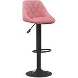  Barski stolčki 2 kosa roza žamet, (20967494) | Shoptok.si
