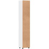  Kupaonski ormar Visoko sjajno bijela 37 x 31.5 x 203 cm | shoptok.hr