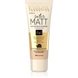 Eveline Cosmetics Satin Matt matirajući puder s ekstraktom puža nijansa 103 Natural 30 ml Cijene