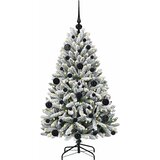  Umjetno božićno drvce Zelena i bijela 120 cm PVC i metal | Eponuda.com