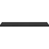  Prozorska klupčica Crno s drvenim uzorkom 140 x 50 x 4,5 cm PVC | shoptok.hr