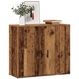  Komoda boja starog drva 80 x 33 x 70 cm od konstruiranog drva | shoptok.hr