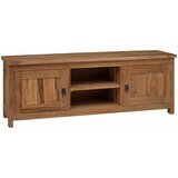 TV komoda 110 x 30 x 40 cm Prirodna Čvrsto teak drvo | Eponuda.com