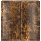  Omara za steno Dimljen hrast 59 x 31 x 60 cm Inženirski les, (5000246687) | Shoptok.si