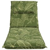  Jastučić za ležaljku GEMERT 100% poliester Dizajn lista - Dezen s listom 190 x 60 x 9 cm Poliester | shoptok.hr