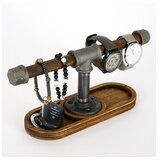 WALLXPERT Držač za sat BORURAF266, 30x15x9 cm, Smeđa Cijene