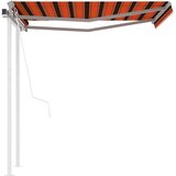  Automatska tenda na uvlačenje 3 5 x 2 5 m narančasto-smeđa | shoptok.hr