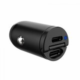 Celly auto punjač 2 USB-C 30 W, crna Cijene