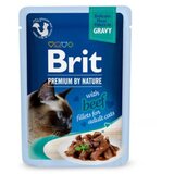 Brit Premium Cat Delicate Fileji v omaki z govedino 85 g vrečka Cene