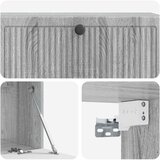 TV ormar za zid Siva sonoma 98 x 31 x 30 cm Konstruirano drvo | shoptok.hr
