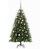  Umjetno božićno drvce s kuglicama 150 cm 150 LED lampica | shoptok.hr