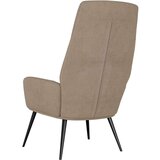  Stol za sproščanje taupe umetno semiš usnje, (20935003) | Shoptok.si