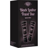 Institut Karité Paris Black Leather Travel Duo Potovalni set za roke in telo | Shoptok.si