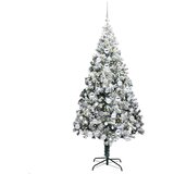  Umjetno božićno drvce Bijelo 180 cm PVC i Čelik i Plastika | shoptok.hr