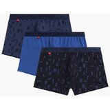 Atlantic Men's boxers 3Pack - blue | Shoptok.si