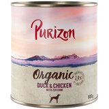  10 + 2 gratis! Purizon mokra pasja hrana 12 x 400 g/ 800 g - Raca in piščanec z bučkami (12 x 800 g) | shoptok.hr