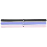 Puma Sportbands Womens Pack 3p Czarna, Fioletowa, Różowa sarena | shoptok.hr