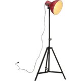  Stoječa svetilka 25 W obrabljeno rdeča 61x61x90/150 cm E27, (22125906) | Shoptok.si