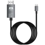 Kabl USB-C na HDMI M/M crni 2m