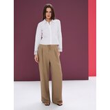 Sinsay Wide leg hlače s mješavinom viskoze | shoptok.hr