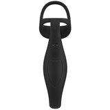 Rebel – vibrator za prostatu s prstenom za penis i testise (crni) | shoptok.hr