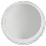 XORA STENSKO OGLEDALO, 100/100/5,5 cm steklo, leseni material | Shoptok.si