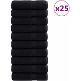  Ručnik za Goste SOLUND 25 pcs Crna 70 x 140 cm 550 gsm | shoptok.hr