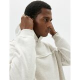 Koton Oversize Hooded Sweatshirt with Stitching Detail Long Sleeve cene